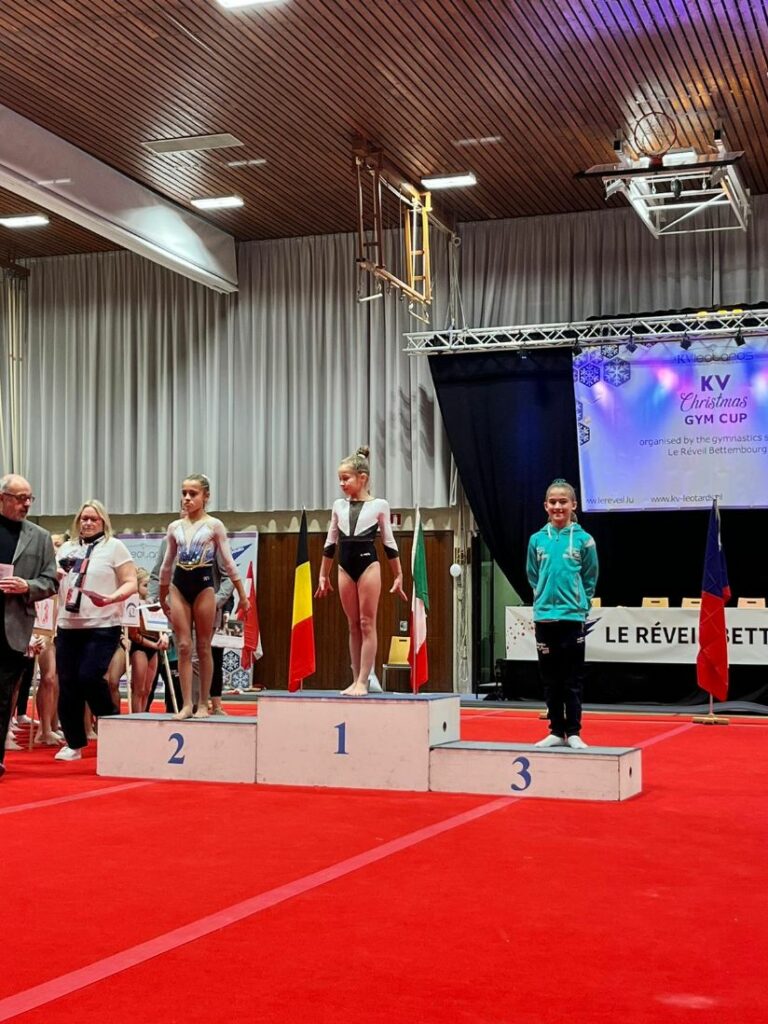 Ginnastica Casati KV Christmas Gym - Beatrice Boracchi 3^ classificata